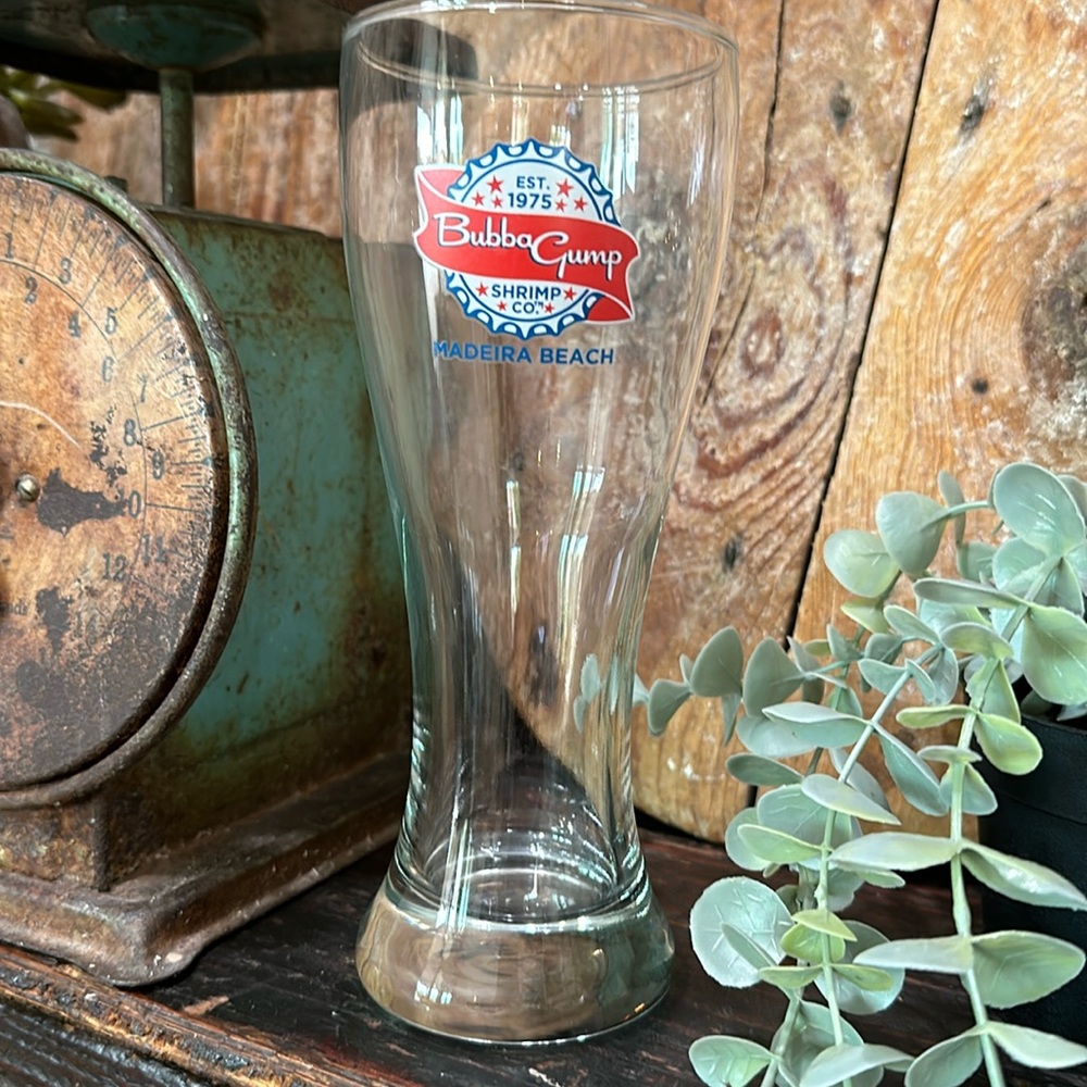 Bubba Gump Shrimp Co. Madeira Beach Glass